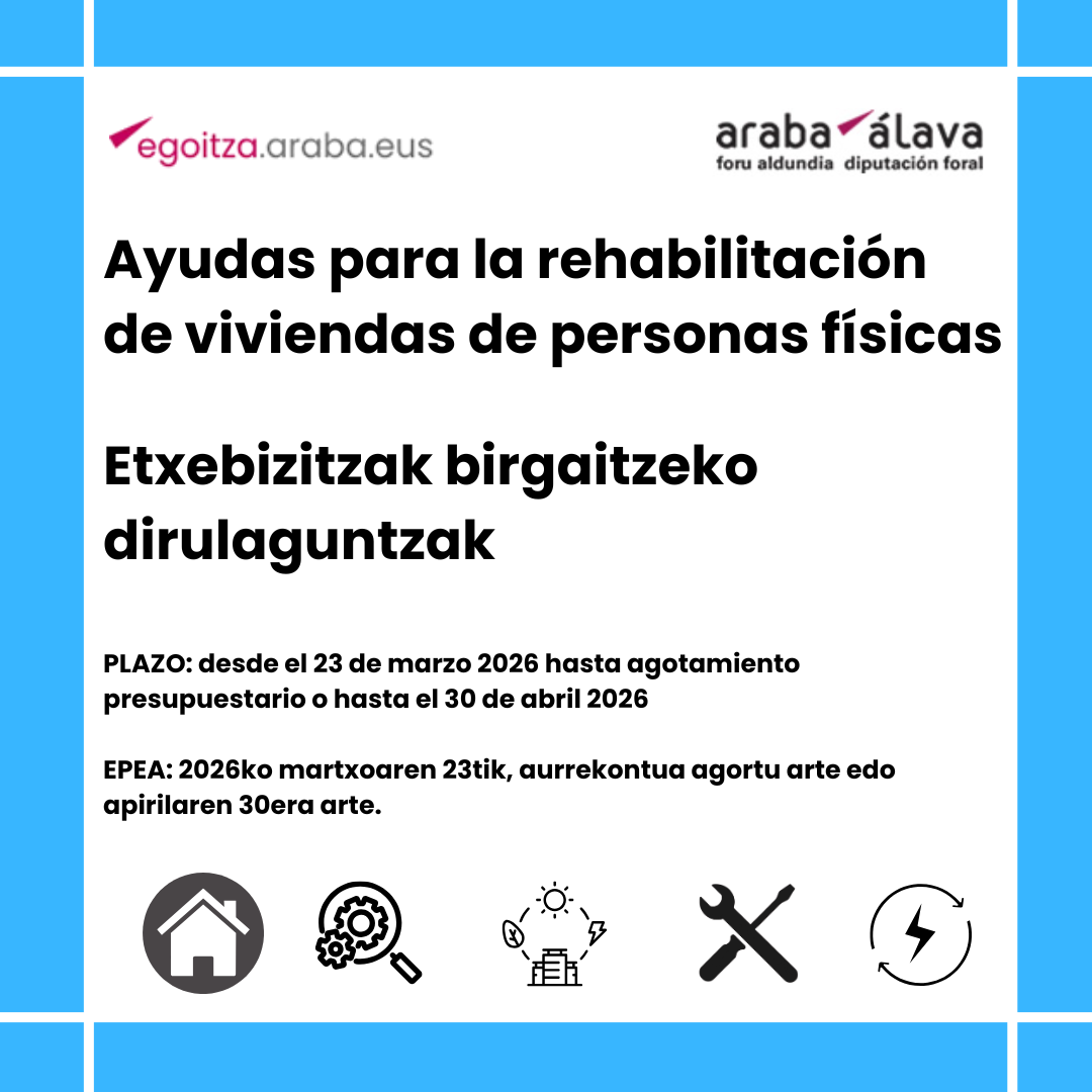AYUDAS PARA LA REHABILITACIÓN DE VIVIENDAS